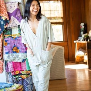 NATURAL LIFE Charlie jumpsuit sand XL